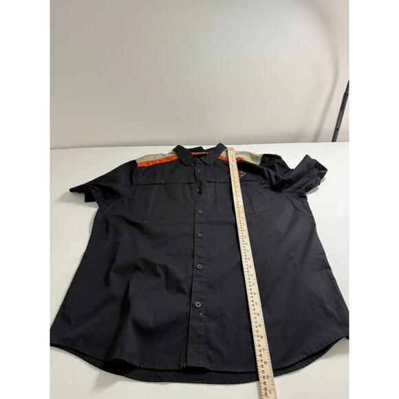 NWT Harley Davidson Performance Vented Back Mechanic Shop Shirt XXL - Picture 7 of 7